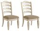 Realyn Dining UPH Side Chair (2/CN) - Discount Furniture Connection