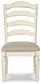 Realyn Dining UPH Side Chair (2/CN) - Discount Furniture Connection