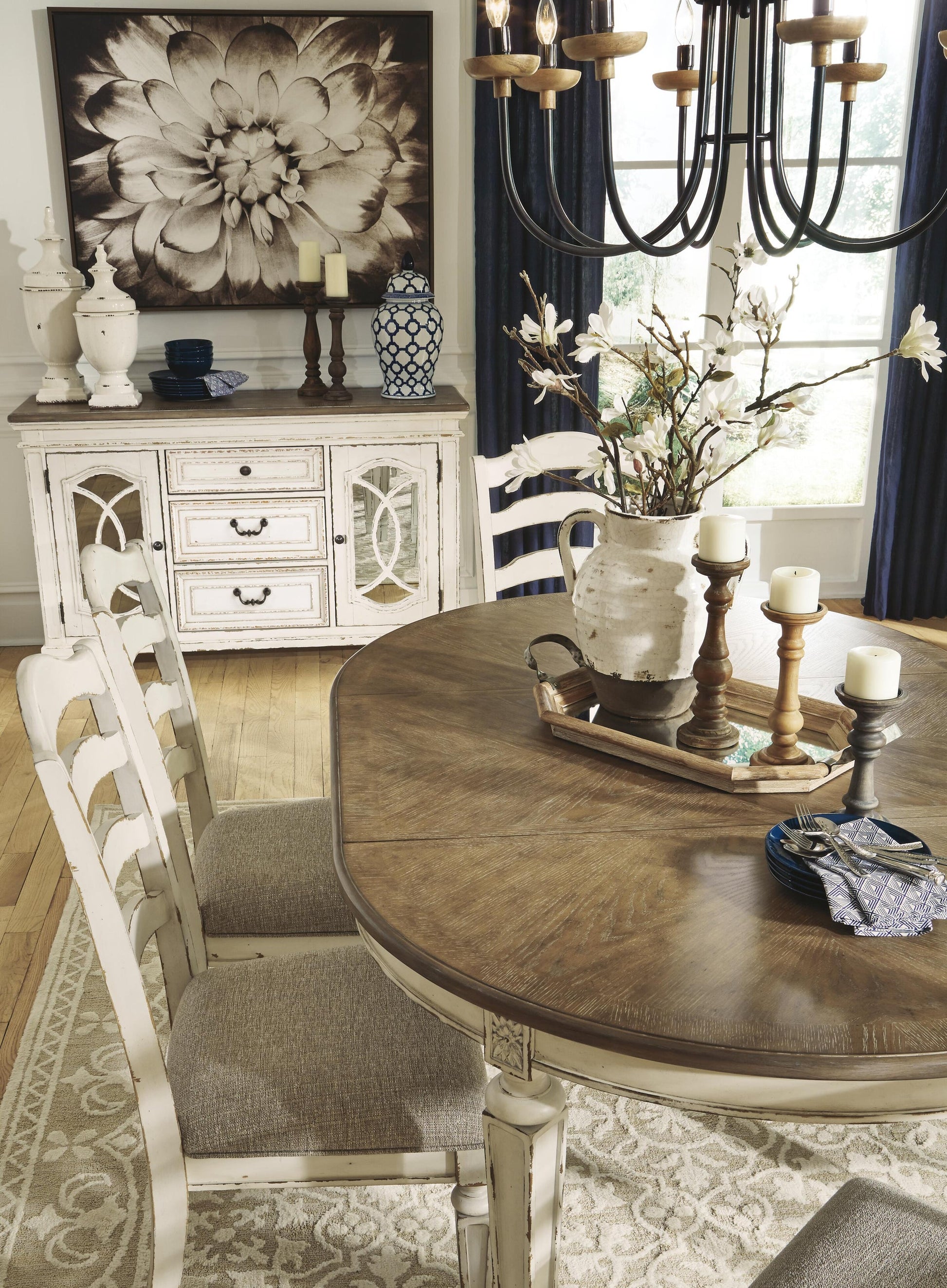 Realyn Dining UPH Side Chair (2/CN) - Discount Furniture Connection