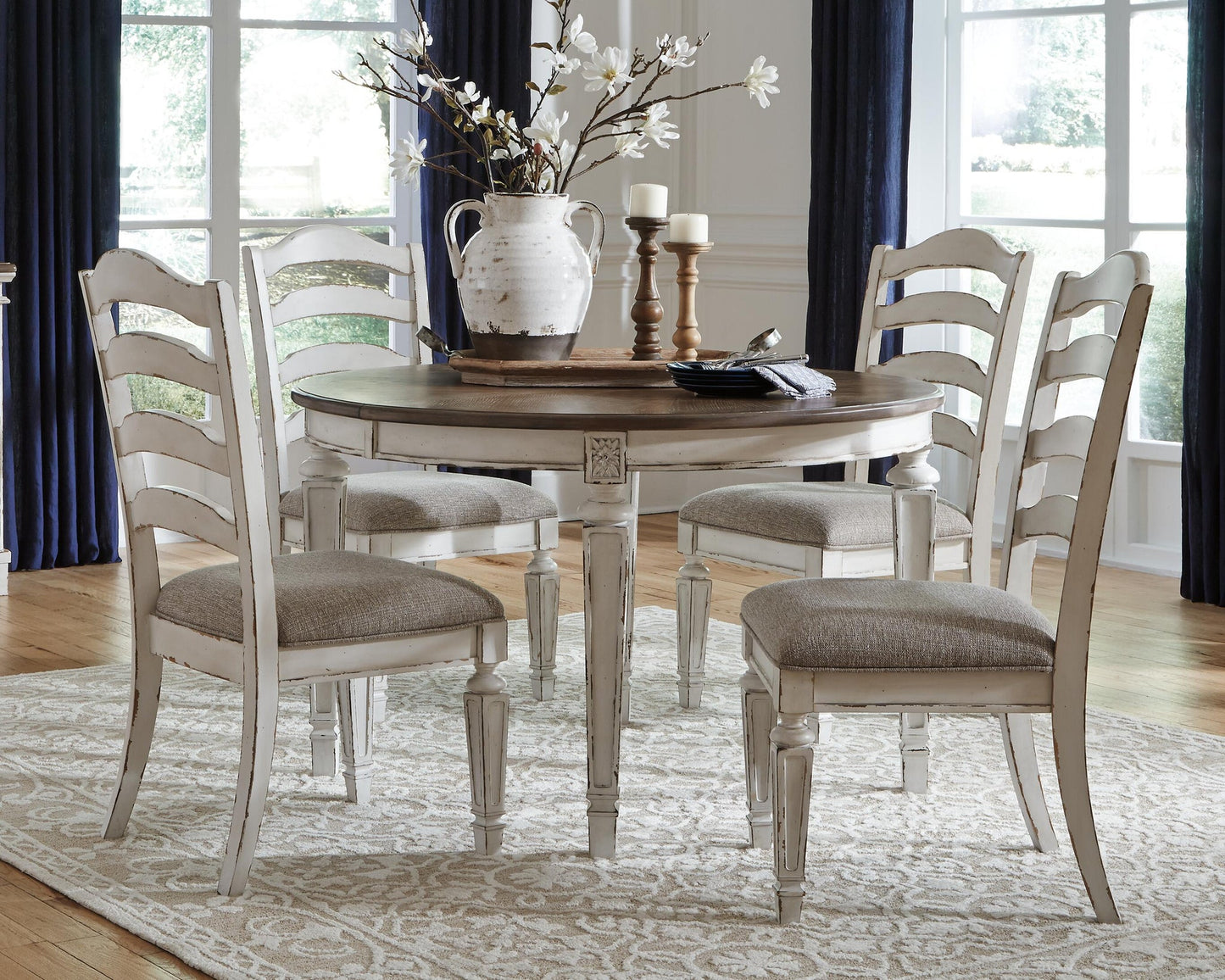 Realyn Dining UPH Side Chair (2/CN) - Discount Furniture Connection