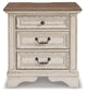 Realyn Three Drawer Night Stand - Discount Furniture Connection