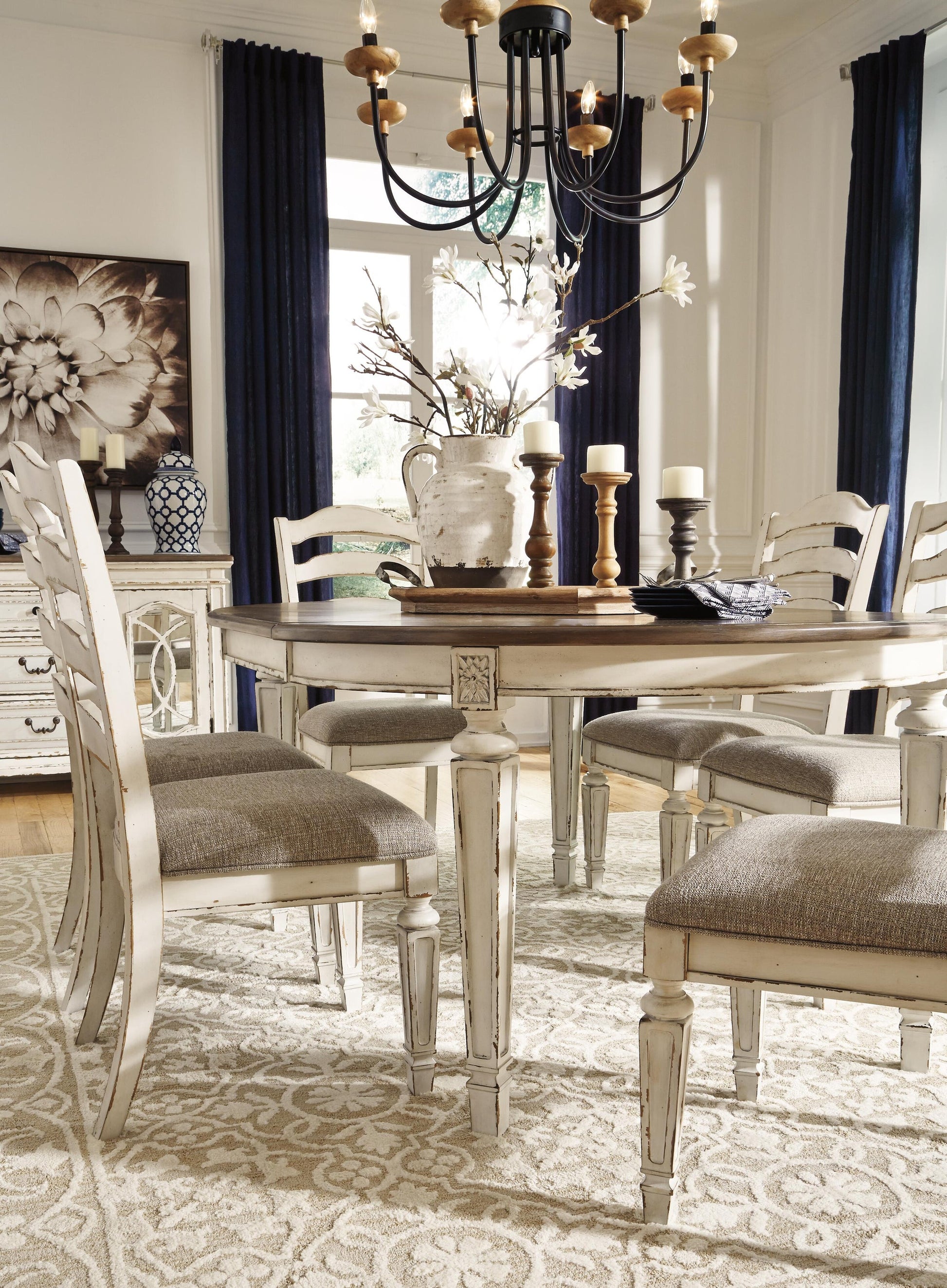 Realyn Dining UPH Side Chair (2/CN) - Discount Furniture Connection