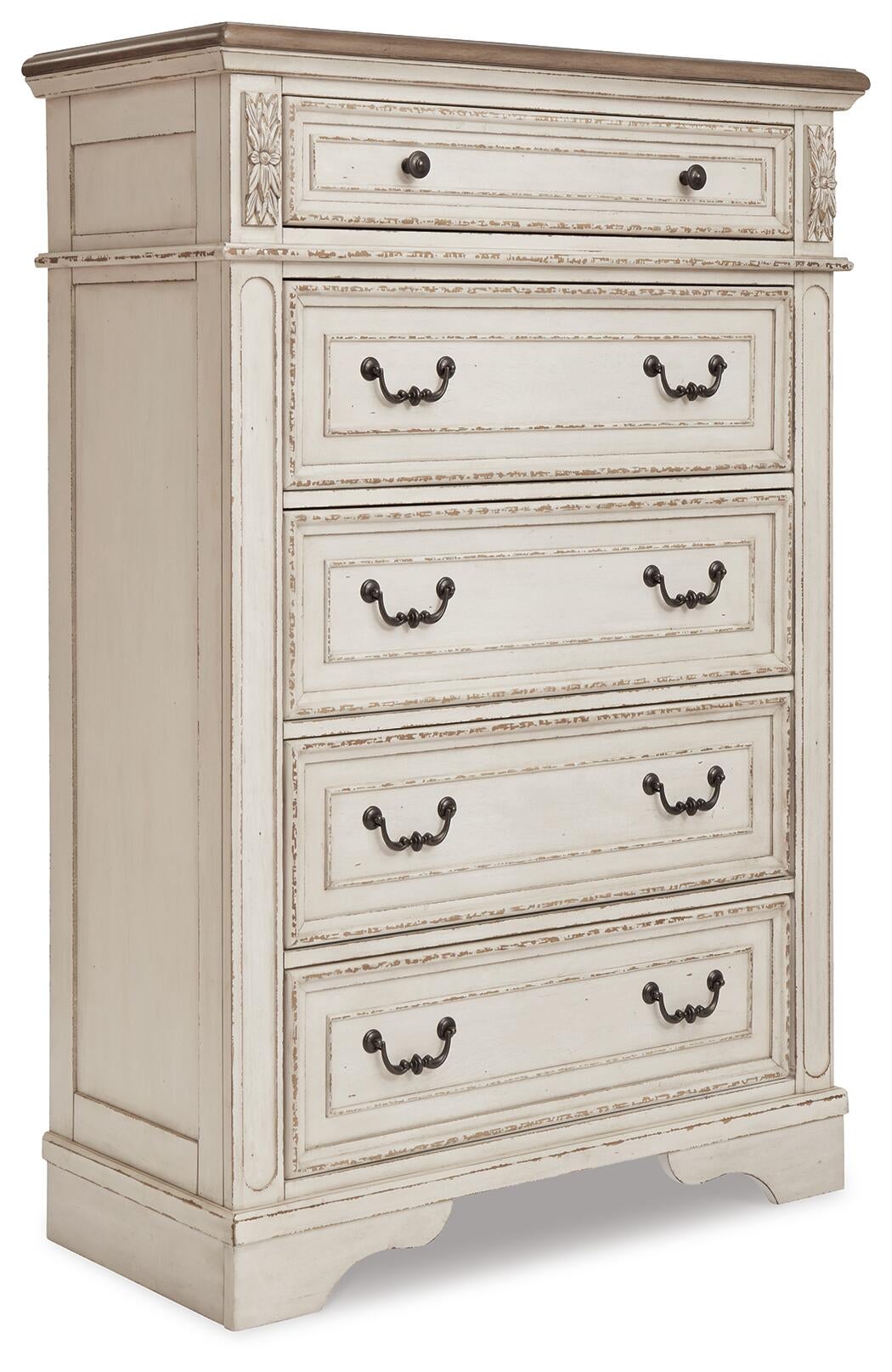 Realyn Five Drawer Chest - Discount Furniture Connection