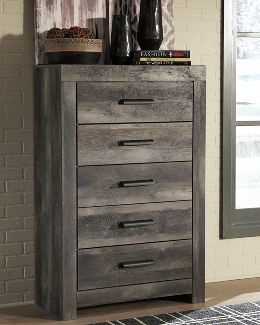 Wynnlow Five Drawer Chest - Discount Furniture Connection