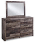 Derekson Dresser and Mirror - Discount Furniture Connection