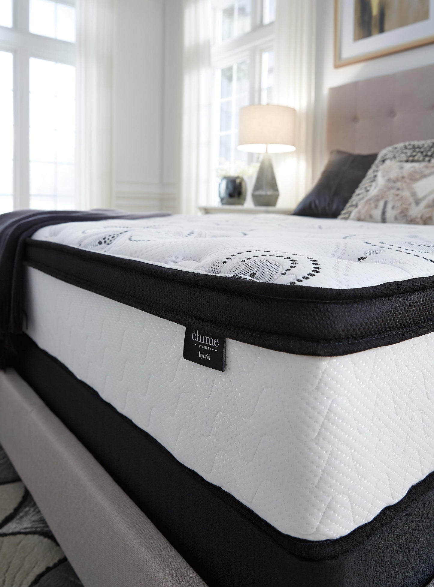 Chime 12 Inch Hybrid  Mattress - Discount Furniture Connection