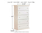 Bostwick Shoals Five Drawer Chest - Discount Furniture Connection
