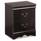 Huey Vineyard Two Drawer Night Stand - Discount Furniture Connection