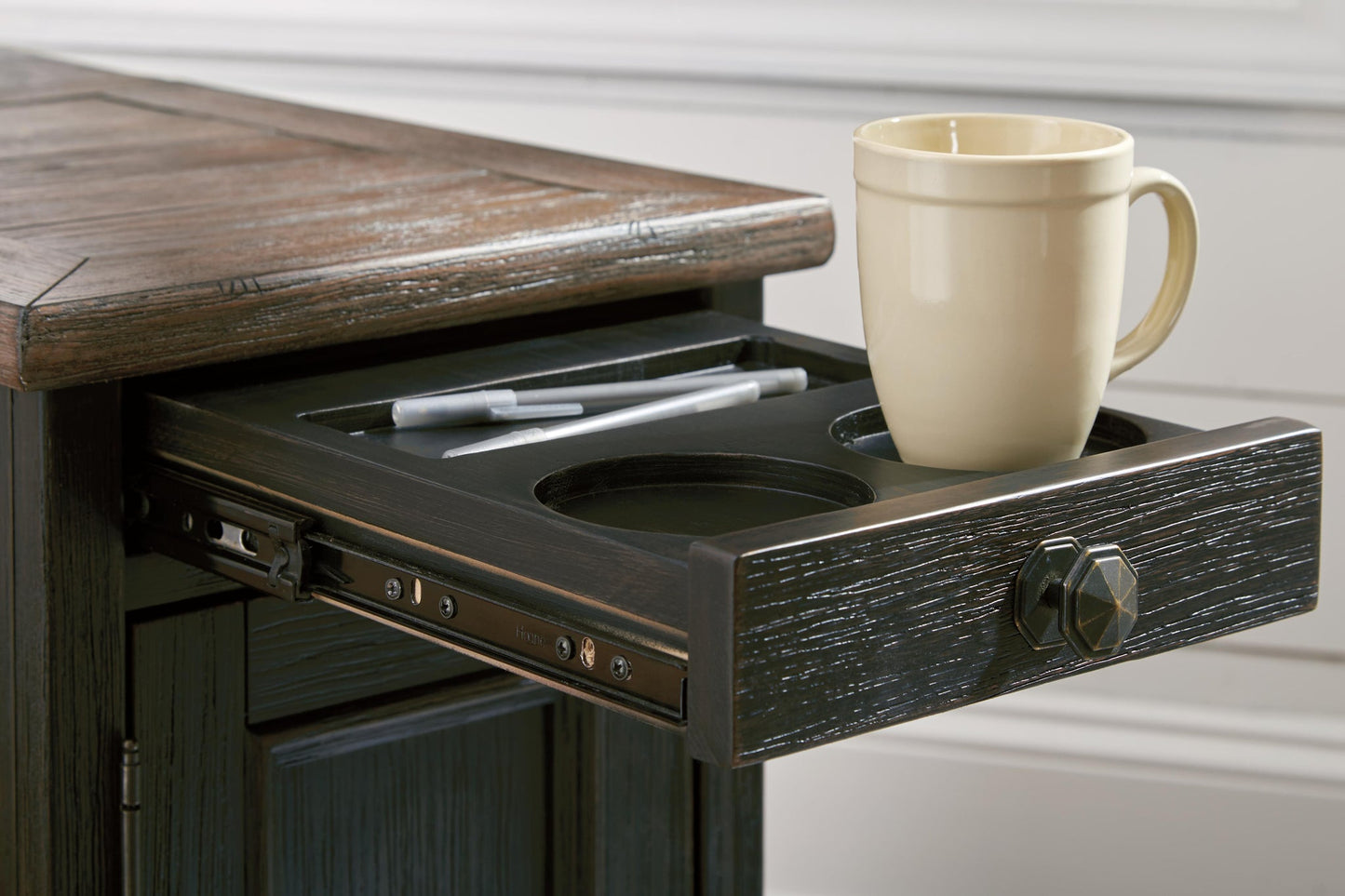 Tyler Creek Chair Side End Table - Discount Furniture Connection