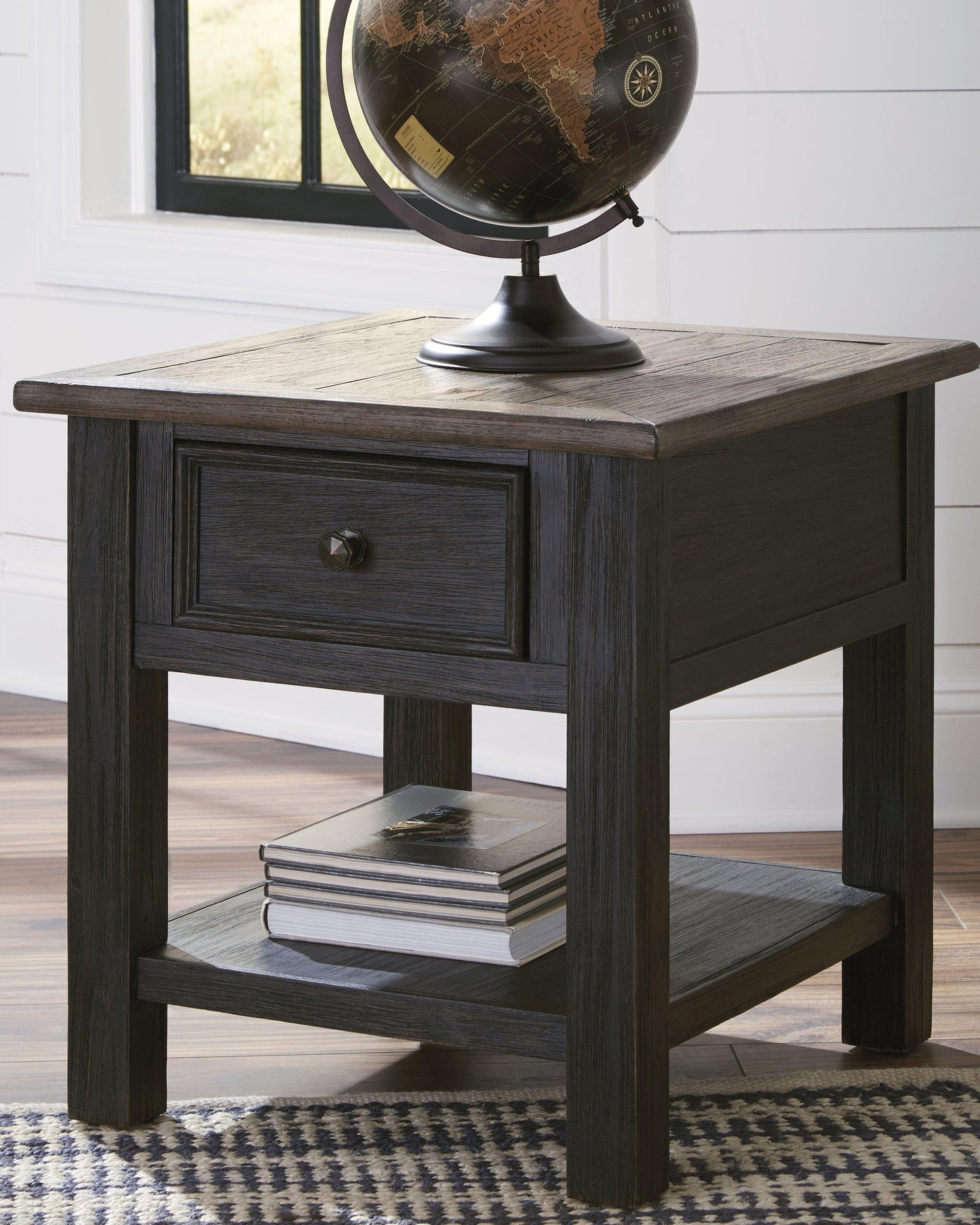 Tyler Creek Rectangular End Table - Discount Furniture Connection