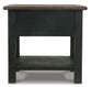 Tyler Creek Rectangular End Table - Discount Furniture Connection