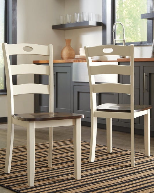 Woodanville Dining Room Side Chair (2/CN) - Discount Furniture Connection