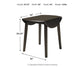 Hammis Round DRM Drop Leaf Table - Discount Furniture Connection