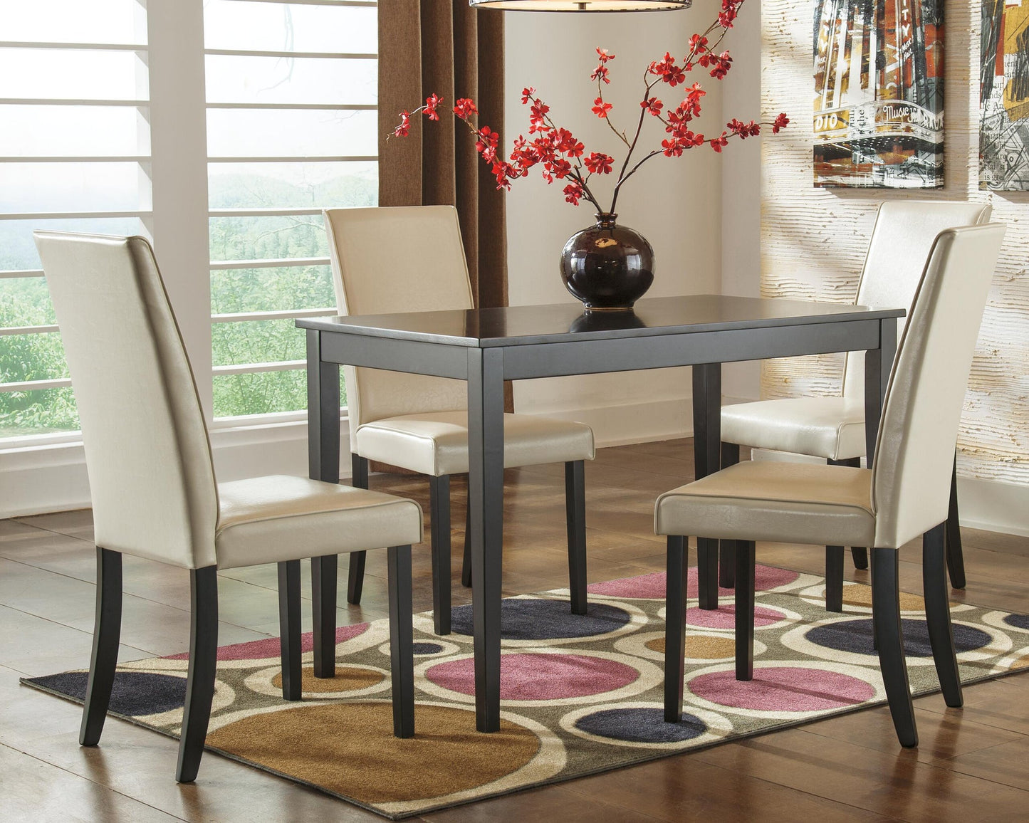 Kimonte Rectangular Dining Room Table - Discount Furniture Connection