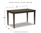 Kimonte Rectangular Dining Room Table - Discount Furniture Connection