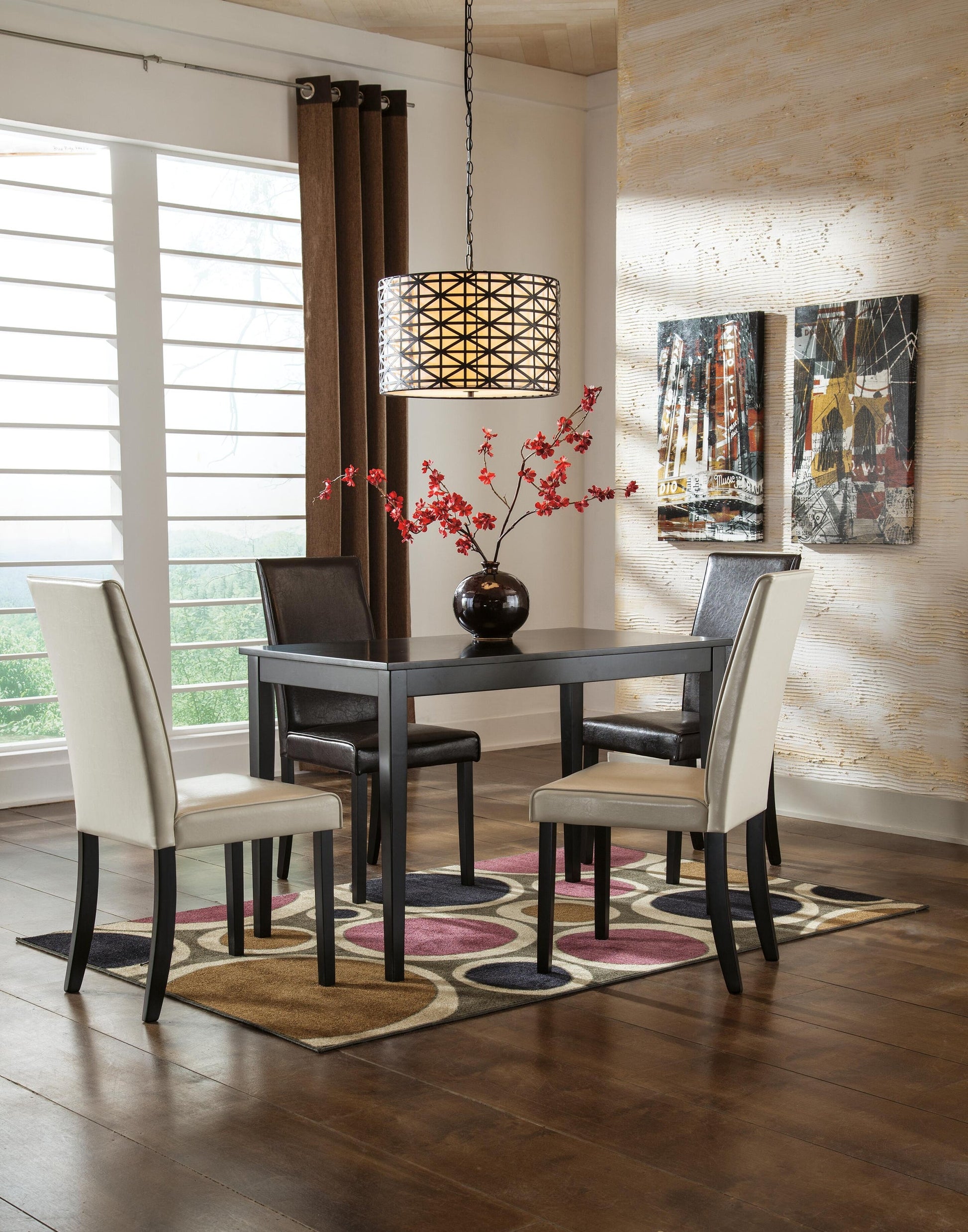 Kimonte Rectangular Dining Room Table - Discount Furniture Connection