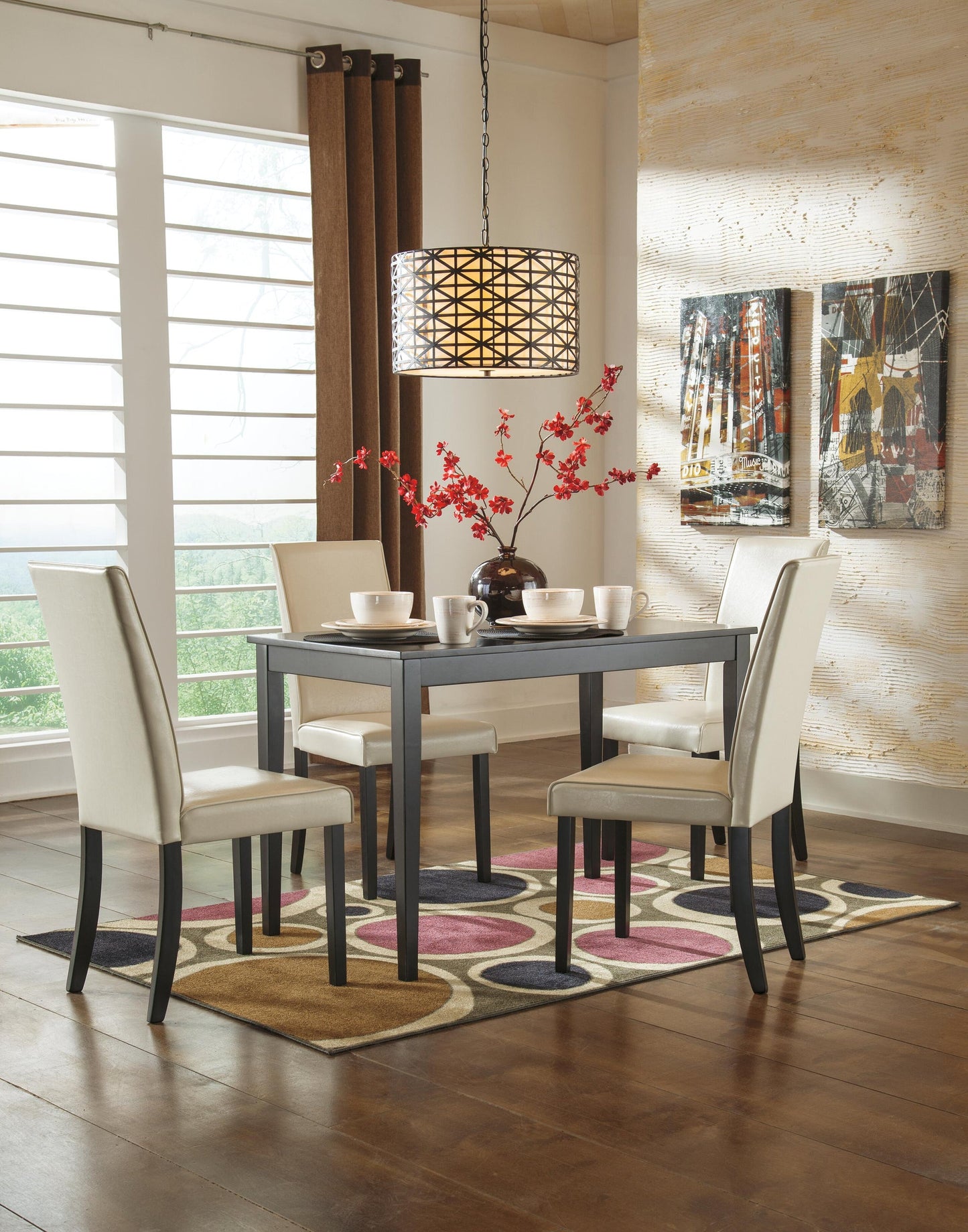 Kimonte Rectangular Dining Room Table - Discount Furniture Connection