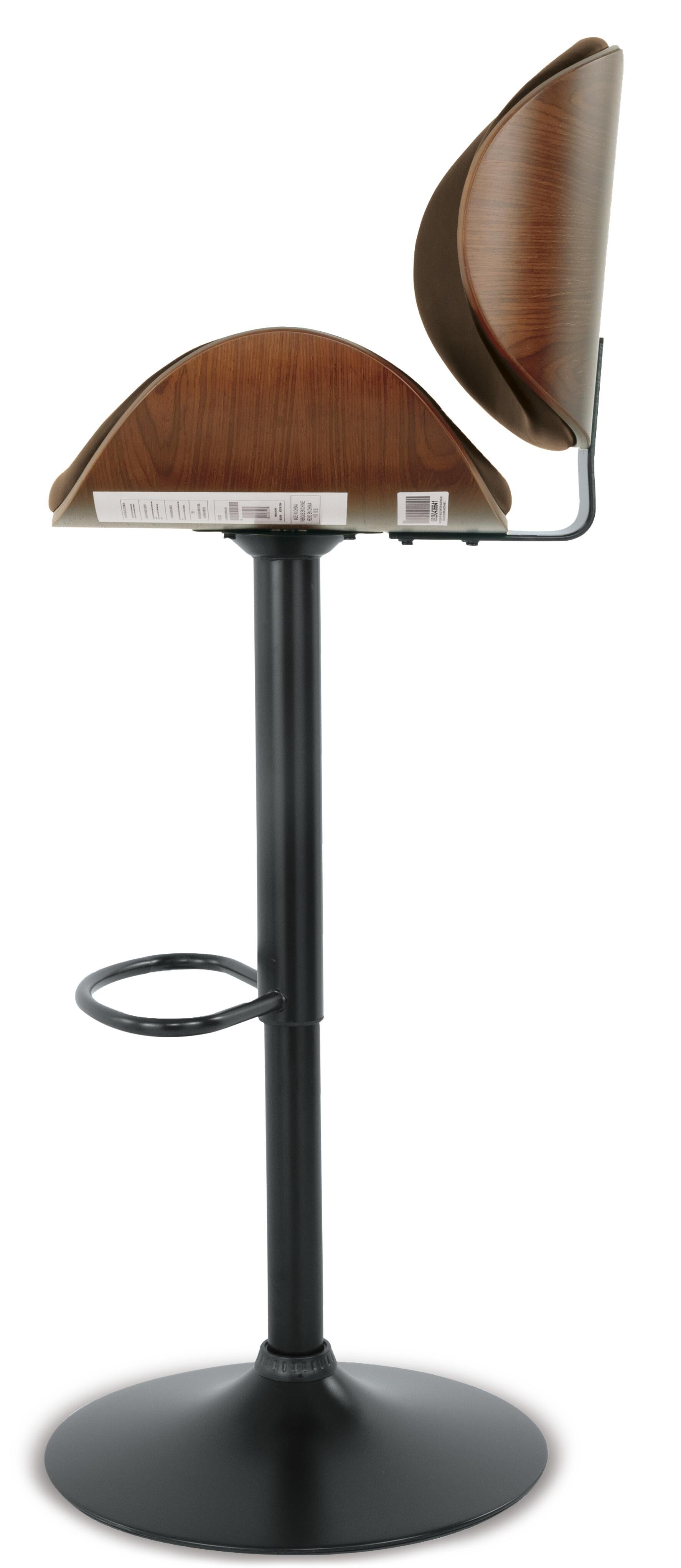 Bellatier Tall UPH Swivel Barstool(1/CN) - Discount Furniture Connection