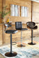 Bellatier Tall UPH Swivel Barstool(1/CN) - Discount Furniture Connection