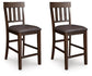 Haddigan Upholstered Barstool (2/CN) - Discount Furniture Connection