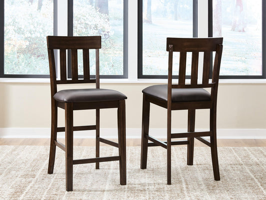 Haddigan Upholstered Barstool (2/CN) - Discount Furniture Connection