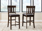 Haddigan Upholstered Barstool (2/CN) - Discount Furniture Connection