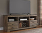 Trinell LG TV Stand w/Fireplace Option - Discount Furniture Connection