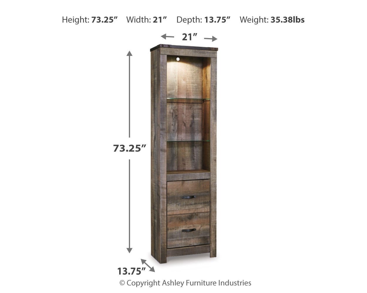 Trinell Pier - Discount Furniture Connection