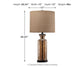 Laurentia Glass Table Lamp (1/CN) - Discount Furniture Connection
