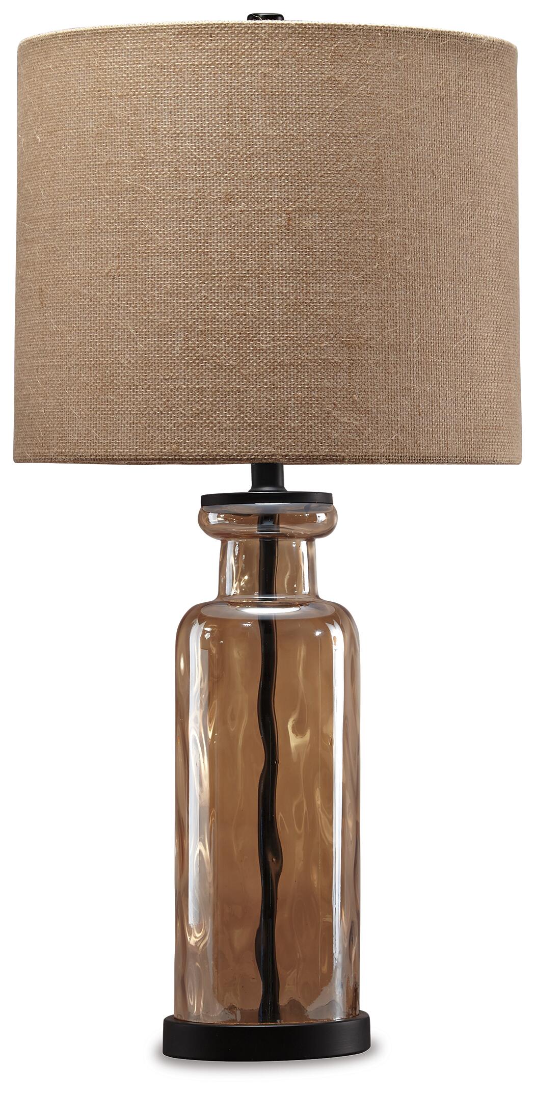 Laurentia Glass Table Lamp (1/CN) - Discount Furniture Connection
