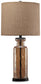 Laurentia Glass Table Lamp (1/CN) - Discount Furniture Connection