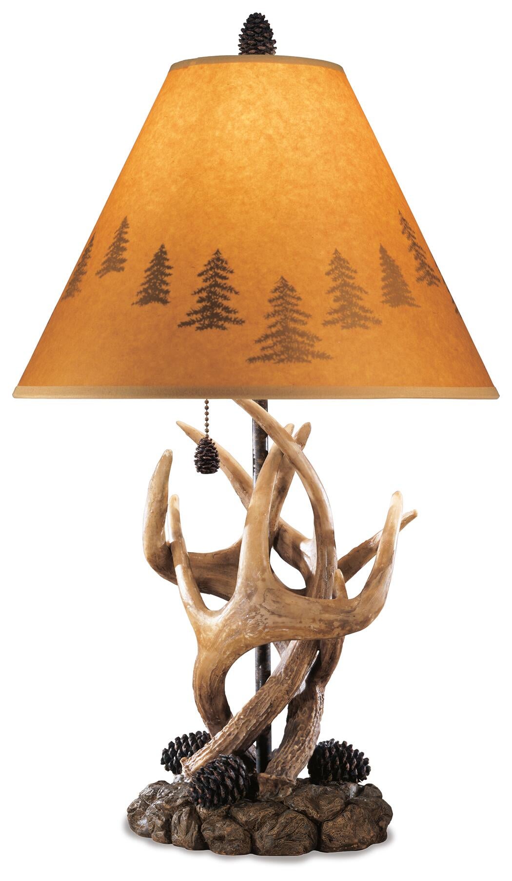 Derek Poly Table Lamp (2/CN) - Discount Furniture Connection