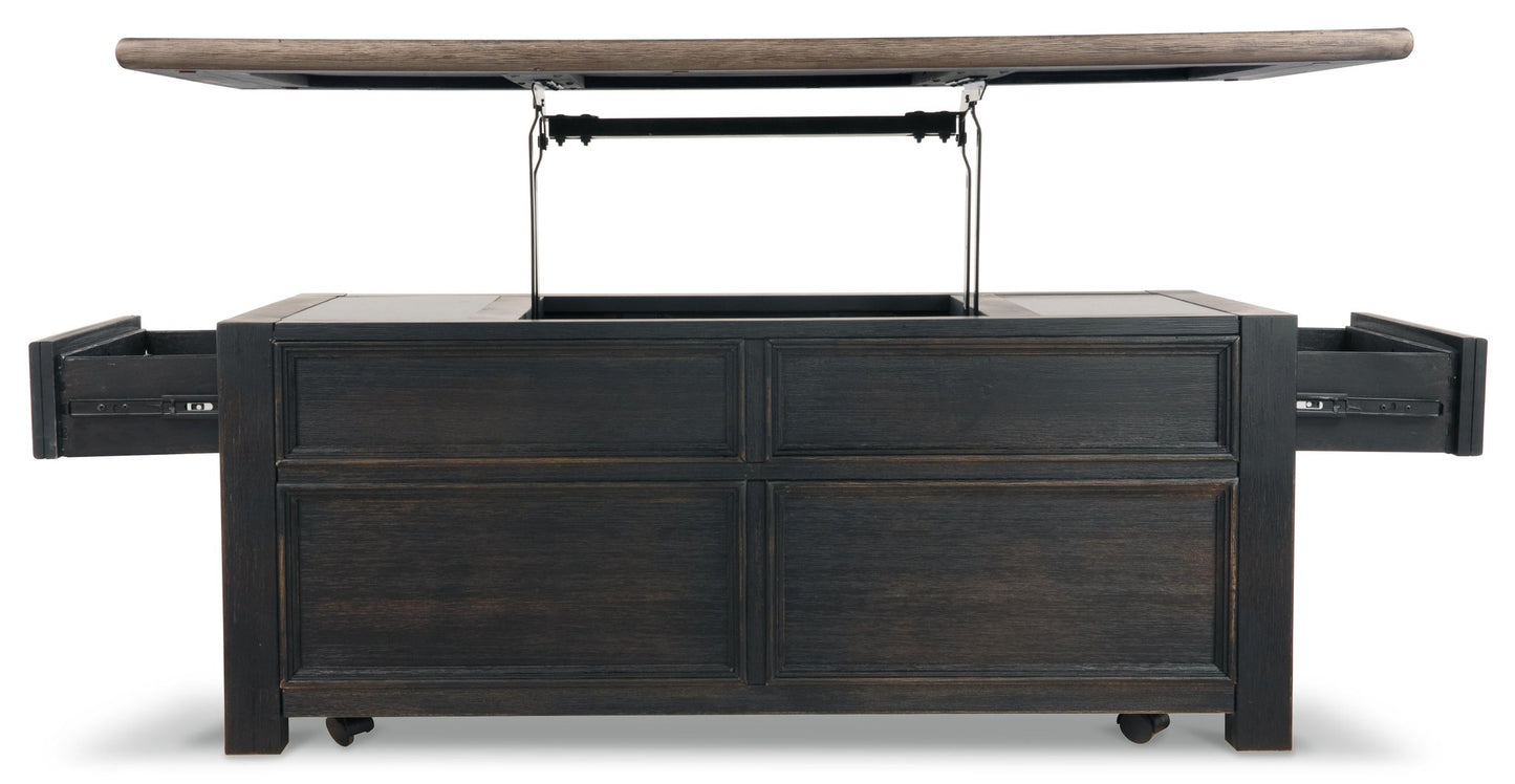 Tyler Creek Lift Top Cocktail Table - Discount Furniture Connection