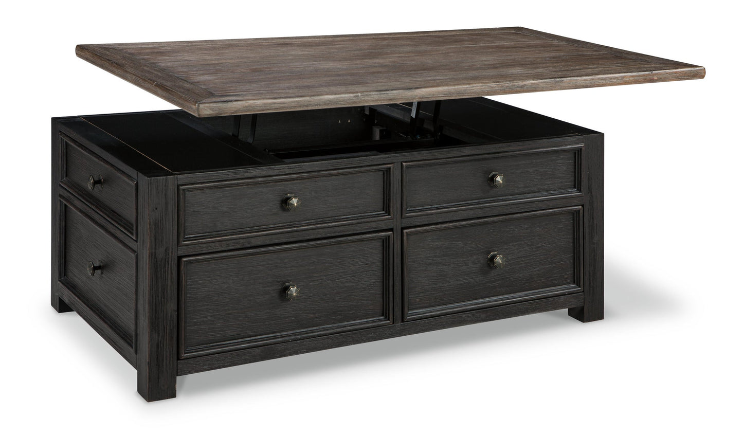 Tyler Creek Lift Top Cocktail Table - Discount Furniture Connection