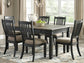 Tyler Creek Rectangular Dining Room Table - Discount Furniture Connection