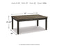 Tyler Creek Rectangular Dining Room Table - Discount Furniture Connection