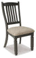 Tyler Creek Dining UPH Side Chair (2/CN) - Discount Furniture Connection