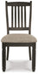 Tyler Creek Dining UPH Side Chair (2/CN) - Discount Furniture Connection