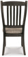 Tyler Creek Dining UPH Side Chair (2/CN) - Discount Furniture Connection