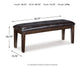 Haddigan Large UPH Dining Room Bench - Discount Furniture Connection