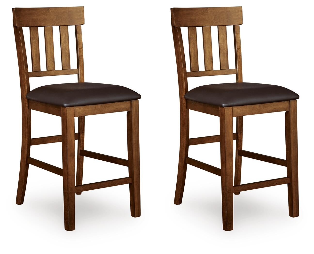 Ralene Upholstered Barstool (2/CN) - Discount Furniture Connection