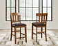 Ralene Upholstered Barstool (2/CN) - Discount Furniture Connection