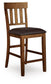Ralene Upholstered Barstool (2/CN) - Discount Furniture Connection