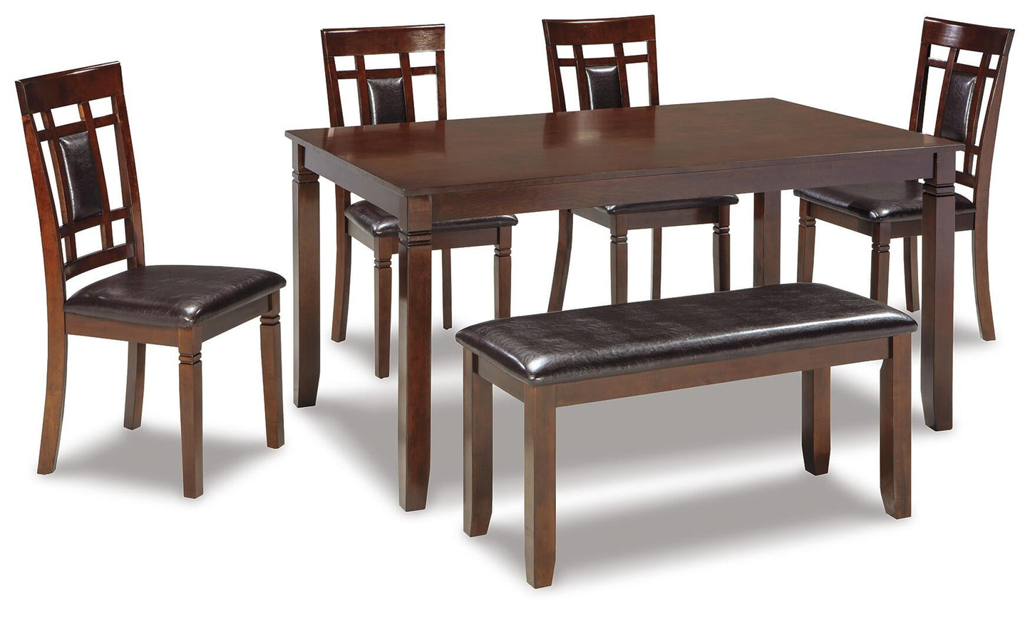 Bennox Dining Room Table Set (6/CN) - Discount Furniture Connection