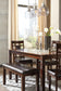 Bennox Dining Room Table Set (6/CN) - Discount Furniture Connection