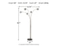 Winter Metal Arc Lamp (1/CN) - Discount Furniture Connection