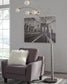 Winter Metal Arc Lamp (1/CN) - Discount Furniture Connection