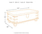 Carynhurst Lift Top Cocktail Table - Discount Furniture Connection