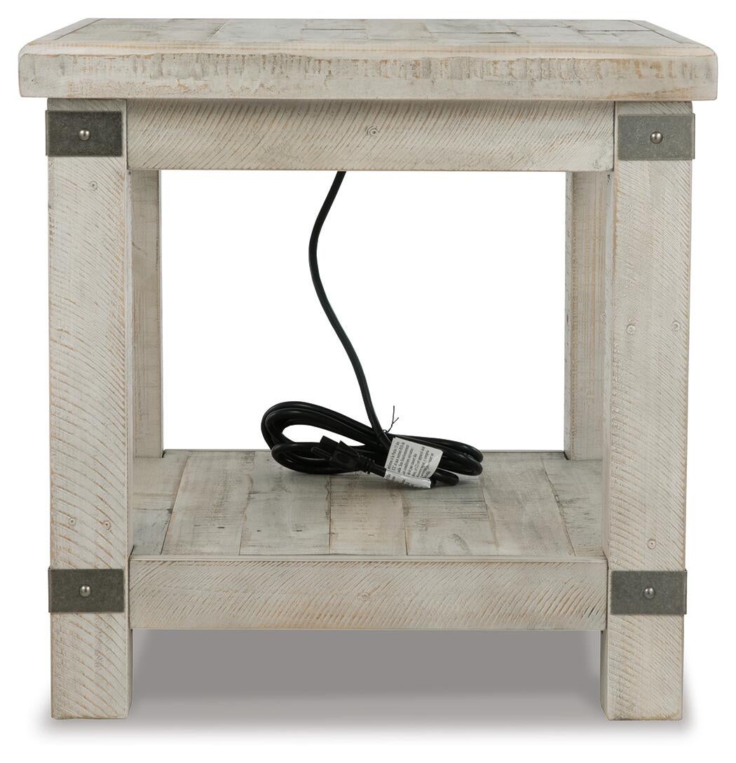 Carynhurst Rectangular End Table - Discount Furniture Connection