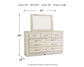 Bellaby Dresser and Mirror - Discount Furniture Connection